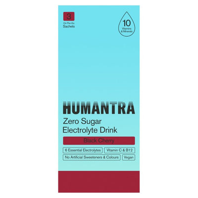 M&S Humantra Black Cherry Electrolyte Powder- Buy online at McGrocer