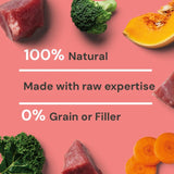 Nutriment Beef Formula Raw Dog Food 500g, imported from the UK