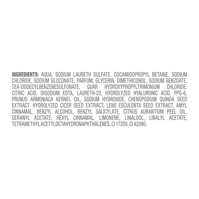 Dove Soothing Hydration shampoo, UK version