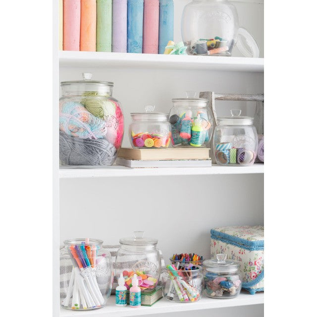 Kilner Universal Glass Storage Jar 2L, UK version