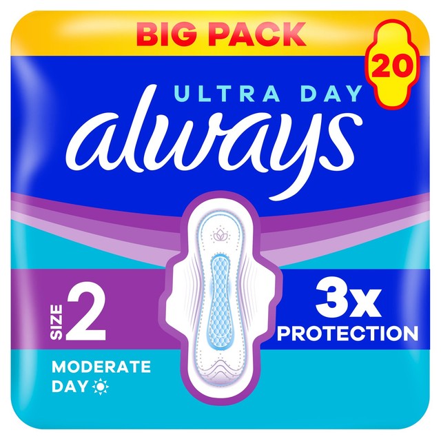 Always Ultra Long sanitary towels Size 2 - British product