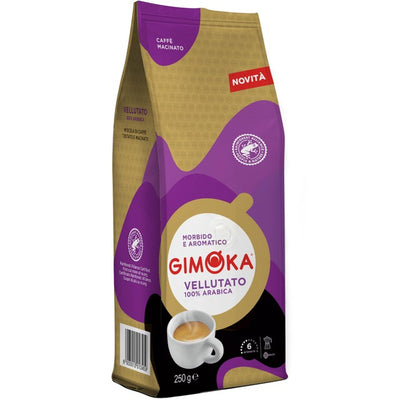 M&S Gimoka Vellutato Arabica Ground Coffee Rain Forest 250g- Buy online at McGrocer