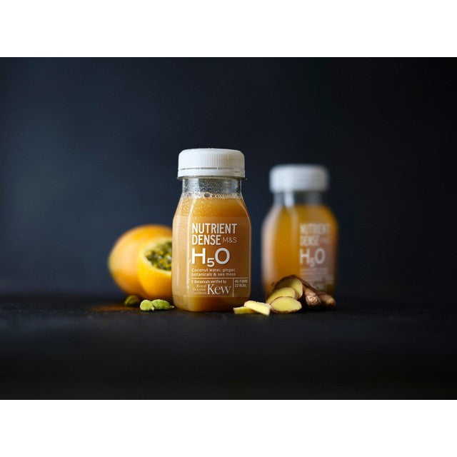 M&S Nutrient Dense H5O Shot juice drink - British product