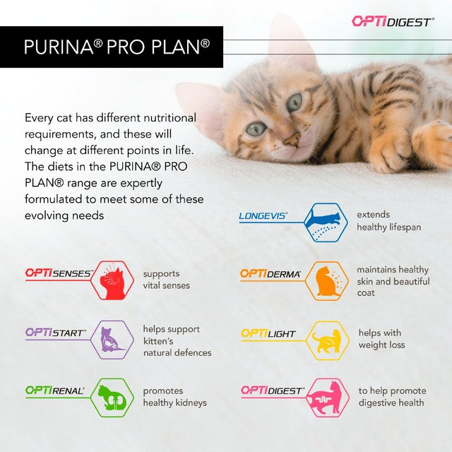 Pro Plan sterilised adult cat food with salmon - British product