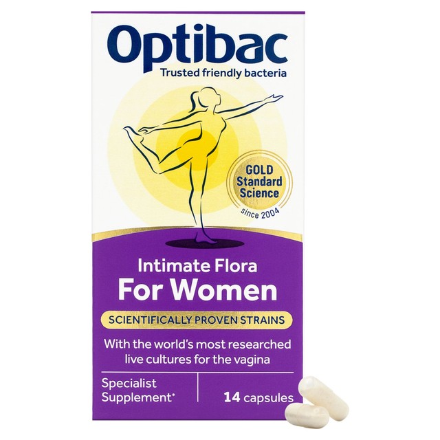 Optibac Probiotics For Women supplement 14 capsules, imported from the UK