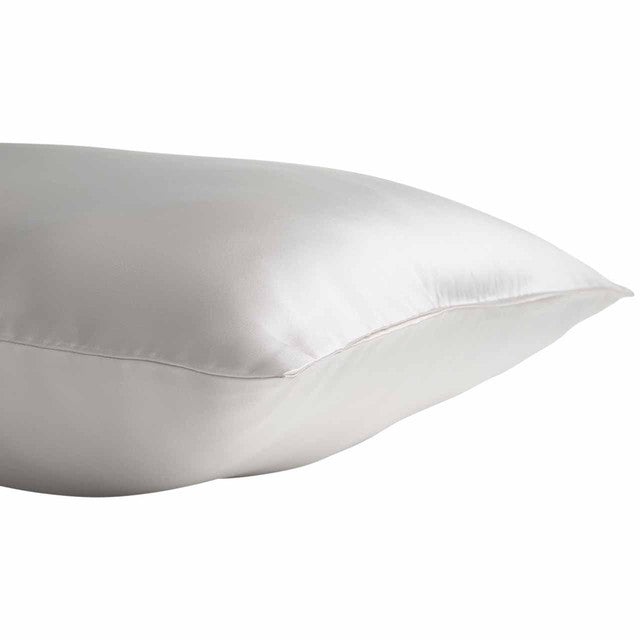 M&S silk pillowcase light grey, imported from the UK