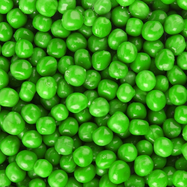 Ocado frozen petits pois 910g imported from the UK