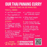 Ice Kitchen Thai Panang curry paste frozen (British brand)