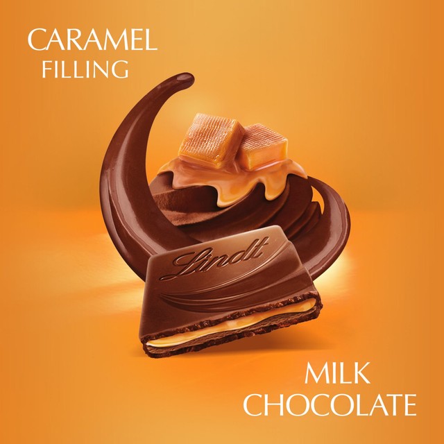 Lindt milk caramel chocolate bar 150g - British product