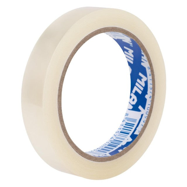 Milan shiny transparent adhesive tape 19 mm x 66 m, imported from the UK