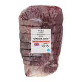 M&S topside beef joint 1.54kg, imported from the UK