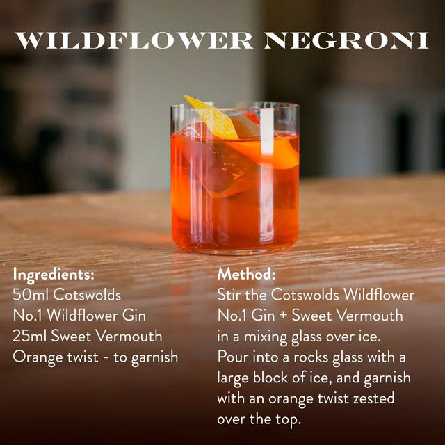 Cotswold Distillery Wildflower No.1 Gin 70cl - British product