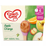 Cow & Gate apple orange acerola baby food fruit pot 4 x 100g - British product