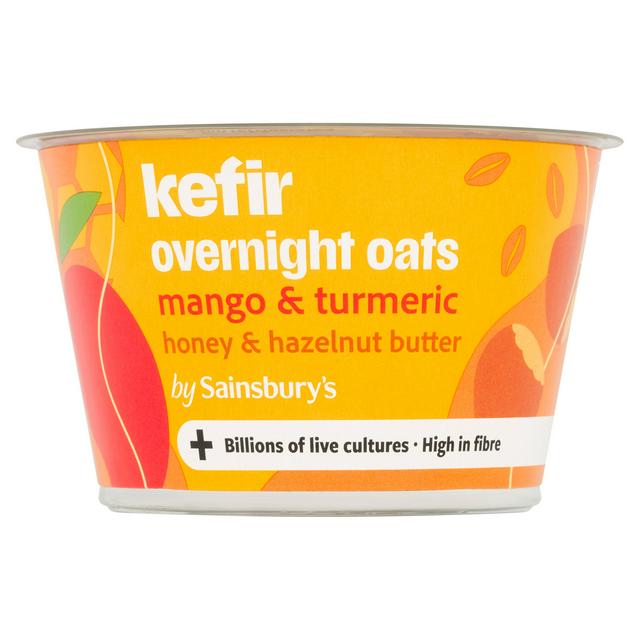 Kefir Overnight Oats with Mango and Honey 185g Pot