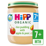 HiPP Organic Rice Pudding Apple Pear 160g, UK version