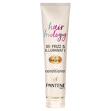 Pantene Hair Biology Defrizz & Illuminate Conditioner 160ml, imported from the UK