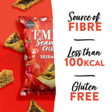 Emily Sriracha Seaweed Crisps 18g - British product