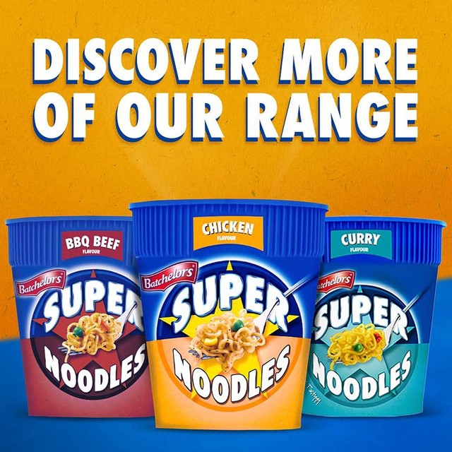 Batchelors chicken flavour super noodle pot 75g - British product