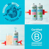 Cawston Press watermelon sparkling water can, UK version