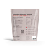 Purition Wholefood Nutrition Powder Strawberries 250g, imported from the UK