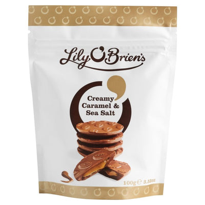 M&S Lily O'Brien's Creamy Caramels with Sea Salt Milk Chocolate 100g- Buy online at McGrocer