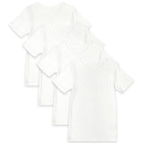 M&S Cotton Vests White 7-8 Years, imported from the UK
