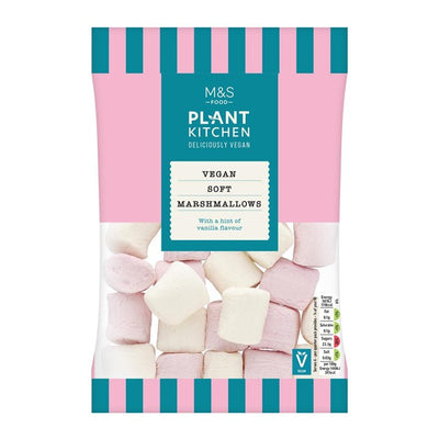 M&S Plant Kitchen Vaniljesmak Veganske Marshmallows 140g