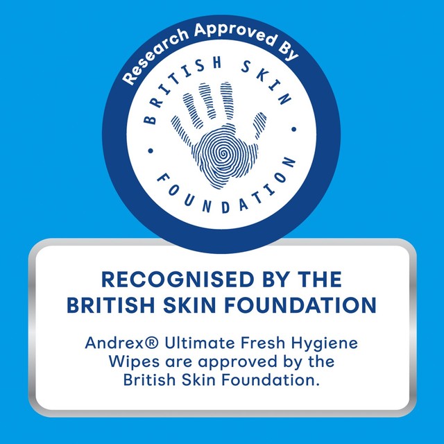 Andrex Ultimate Fresh Odour Control Wipes Quad Pack - British product