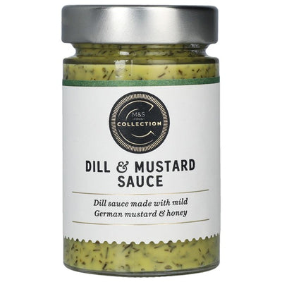 M&S M&S Collection Dill & Mustard Creamy Sauce 190g- Buy online at McGrocer