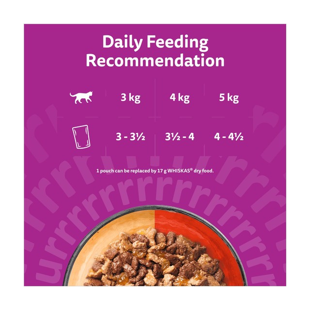 Whiskas duo meaty combos cat food pouches 12x85g (British brand)