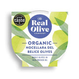 Real Olive Co organic Nocellara olives - British product