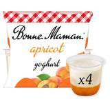 Bonne Maman apricot yoghurt 4 x 115g - British product