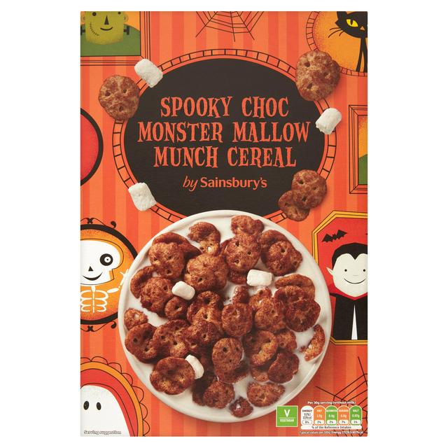 Sainsburys Spooky Choc Monster Mallow Munch Cereals 375g