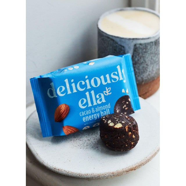 Deliciously Ella cacao and almond energy ball 40g - British product