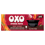 Oxo red wine stock pots 4 x 20g, imported from the UK