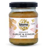 Biona Garlic and Ginger Paste 130g - British product