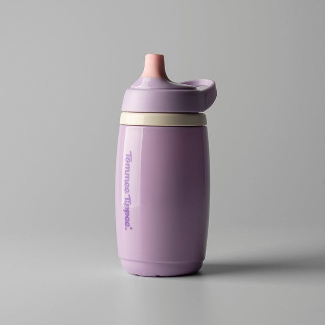 Tommee Tippee Insulated Active Spout Cup Purple/Pink toddler cup (British brand)