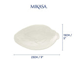 Mikasa artichoke stoneware platter 23cm, imported from the UK