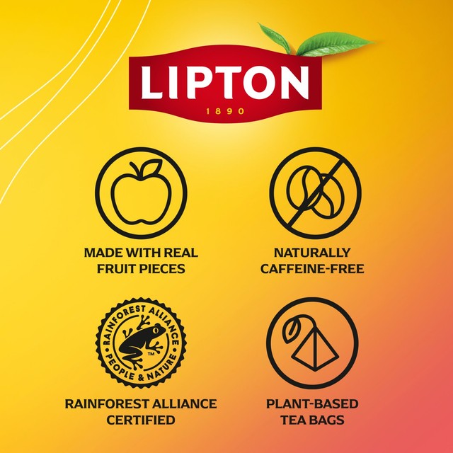 Lipton mango passion fruit tea bags, UK version