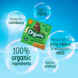 Organix Gruffalo Crumble Apple Soft Oaty Bars 6x23g, imported from the UK