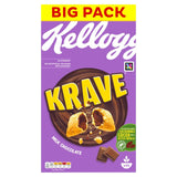 Kellogg's Krave Milk Chocolate breakfast cereal 750g, UK version