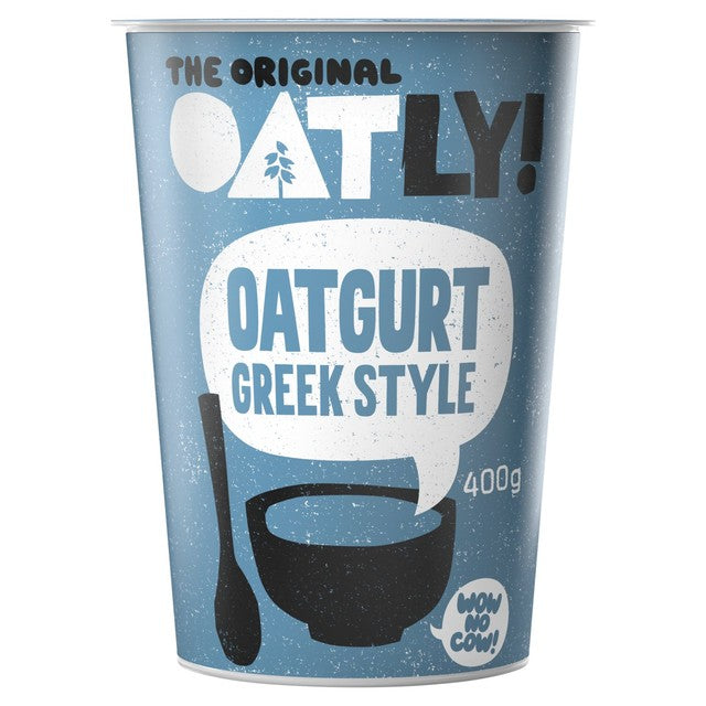 Oatly Haferjoghurt Griechisch 400g, importiert aus Großbritannien