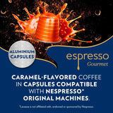 Lavazza Caramel Gourmet coffee capsules 10 capsules, UK version