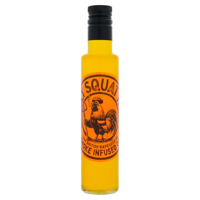 Diddly Squat Farm oak smoked rapeseed oil - British product
