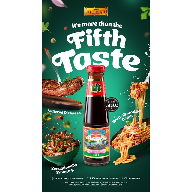 Lee Kum Kee Premium Oyster Sauce 255g, UK version