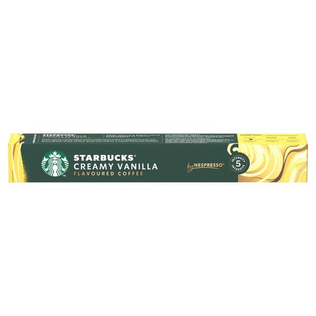 Starbucks vanilla coffee capsules 10 capsules (British brand)