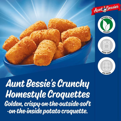Aunt Bessies sprø hjemmelagde kroketter vegetarisk 550 g