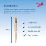 Tala wooden FSC pastry brush 18.5cm (British brand)