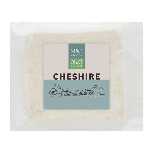 M&S White Cheshire Cheese 300g, imported from the UK