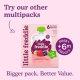 Little Freddie baby yoghurt pouch strawberry multipack, imported from the UK